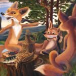 фарбований лис