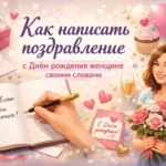 с днем рождения женщине своими словами